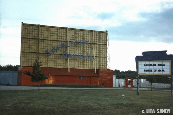 Starlight Drive-In Theatre - Old Photo